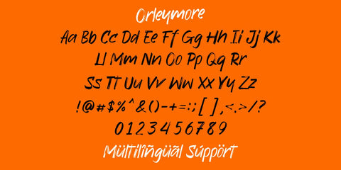Orleymore Font Allouse.Studio 