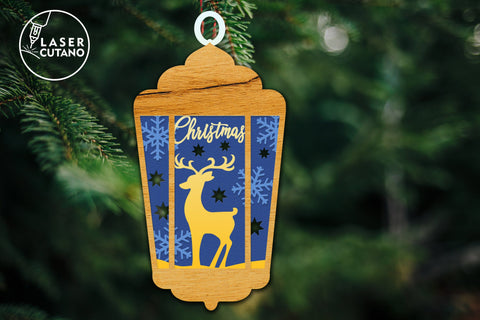 Ornament Christmas Bundle Multilayer Laser Cut Files, Mandala, Round Sign SVG, 3D Designs, Mini Design Bundles SVG LaserCutano 