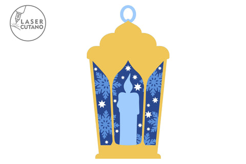 Ornament Christmas Bundle Multilayer Laser Cut Files, Mandala, Round Sign SVG, 3D Designs, Mini Design Bundles SVG LaserCutano 