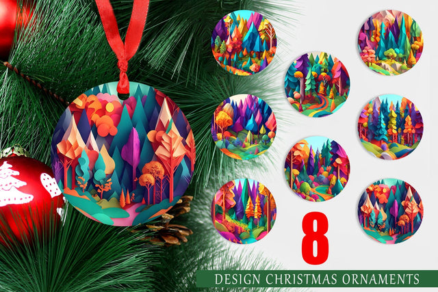 Ornament Christmas Sublimation artnoy 