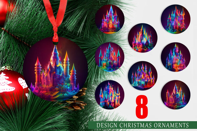 Ornament Christmas Sublimation artnoy 