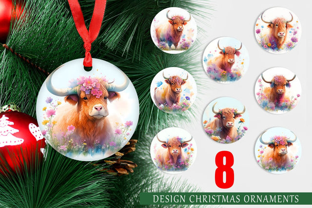 Ornament Christmas Sublimation artnoy 