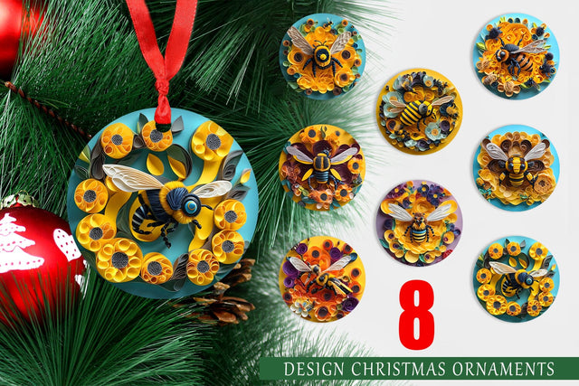 Ornament Christmas Sublimation artnoy 
