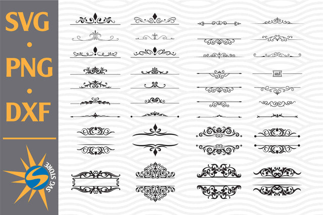 Ornament Graphic SVG, PNG, DXF Digital Files Include SVG SVGStoreShop 