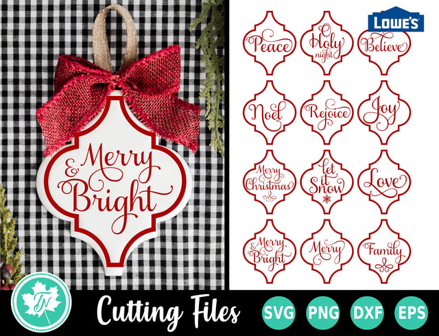 Ornament SVG | Arabesque Tile SVG | Christmas SVG SVG TrueNorthImagesCA 