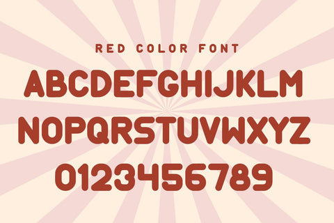 Orter - Retro Color Font Font Masyafi Studio 