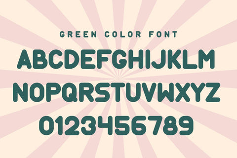 Orter - Retro Color Font Font Masyafi Studio 