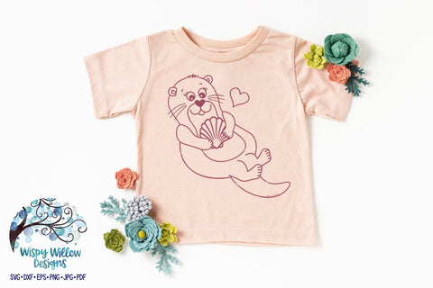 Otter Love SVG Bundle SVG Wispy Willow Designs 