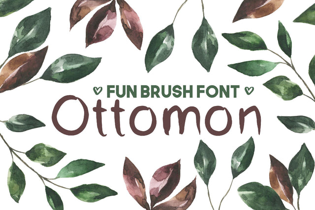 Ottomon Font Font SavanasDesign