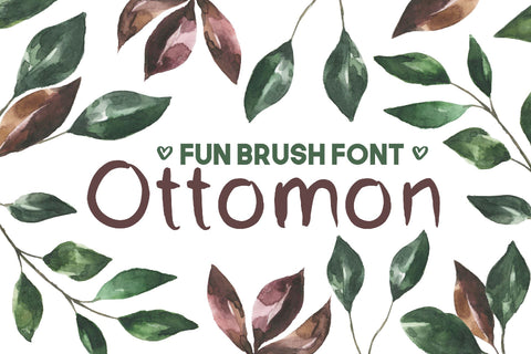 Ottomon Font Font SavanasDesign 
