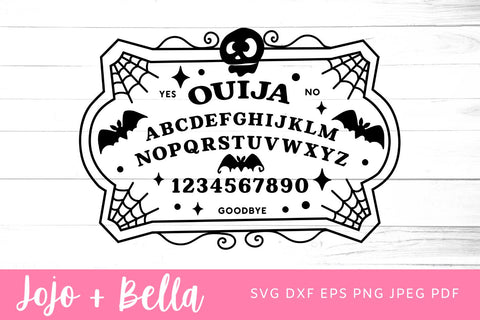 Ouija Planchette SVG, Ouija Spirit Board Game