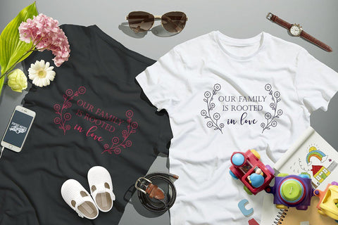 Our family is rooted in love Family SVG Quote cut file SVG Zoya Miller 
