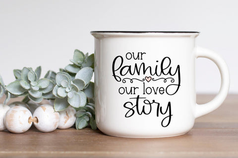 Our Family SVG Bundle, Cute Family svgs, Farmhouse Family SVG SVG Designing Digitals 
