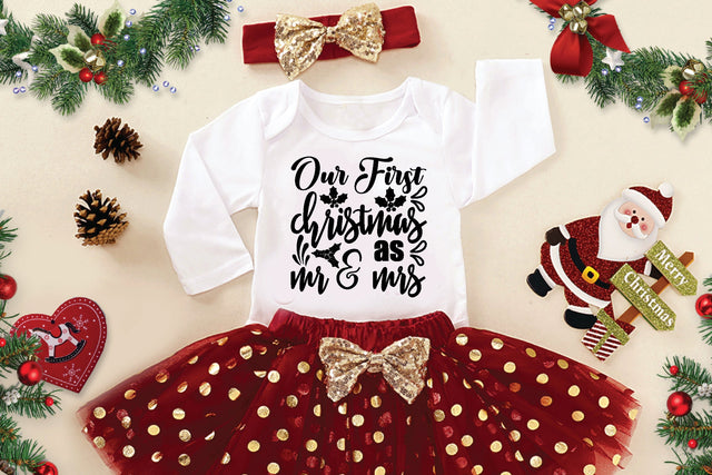 our first christmas as mr & mrs SVG designer krishna 