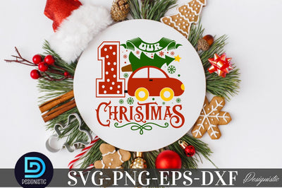 Our first Christmas, Christmas SVG SVG DESIGNISTIC 