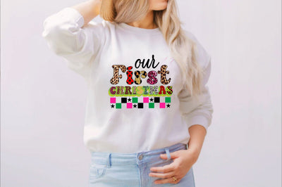 Our First Christmas Sublimation SVGArt 