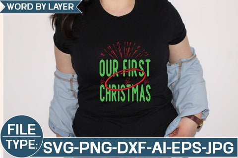 Our First Christmas SVG Cut File SVG Studio Innate 
