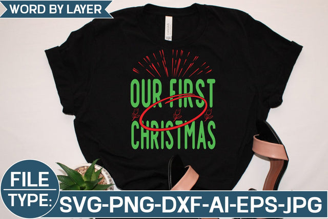 Our First Christmas SVG Cut File SVG Studio Innate 
