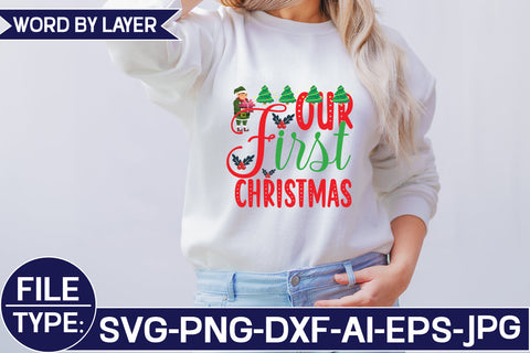 Our First Christmas SVG Cut File SVG Studio Innate 