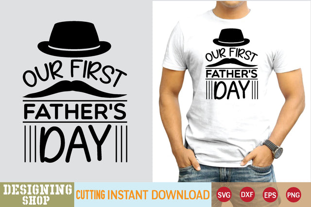 our first father's day svg SVG sk.swapon Roy 