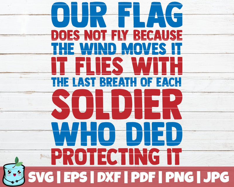 Our Flag SVG MintyMarshmallows 