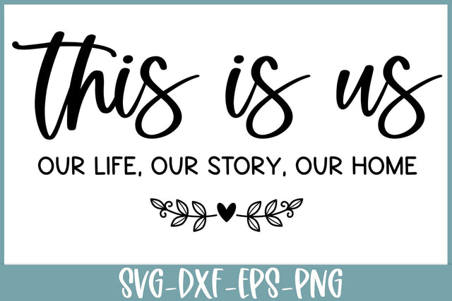 Our Life SVG | Farmhouse Sign SVG SVG B Renee Design 