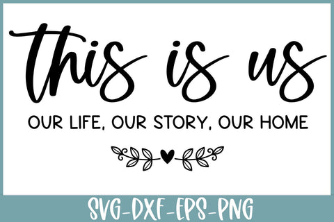 Our Life SVG | Farmhouse Sign SVG SVG B Renee Design 