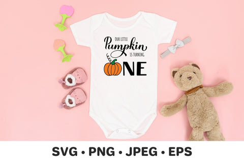 Our little Pumpkin is turning one. Fall baby 1st birthday SVG SVG LaBelezoka 
