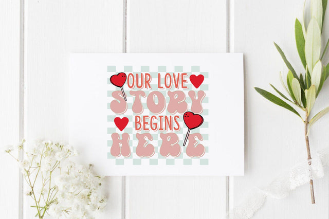 our love story begins here SVG SVGista 