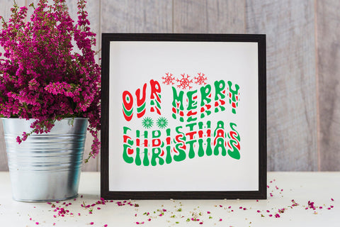 Our Merry Christmas Retro SVG SVG Rafiqul20606 