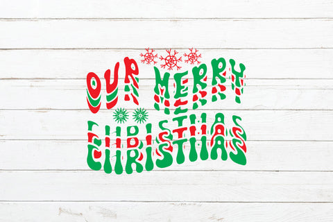 Our Merry Christmas Retro SVG SVG Rafiqul20606 
