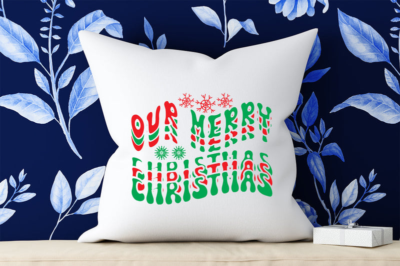 Our Merry Christmas Retro SVG SVG Rafiqul20606 