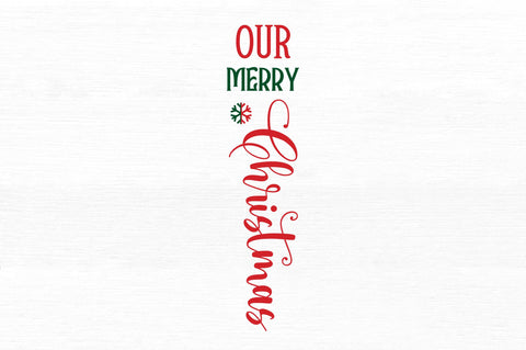 Our merry christmas SVG Design SVG Regulrcrative 