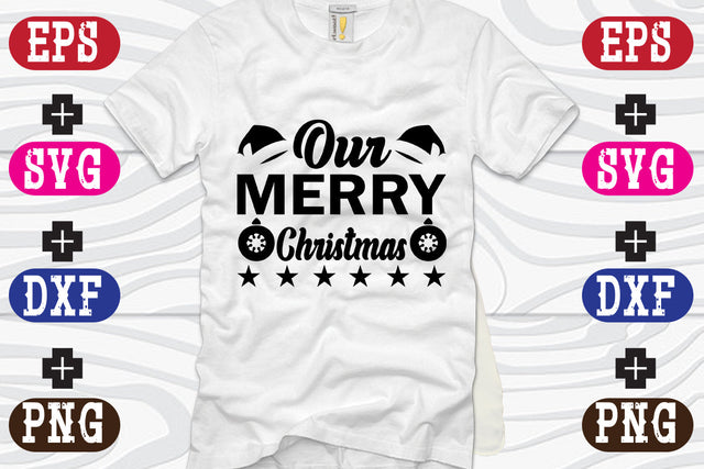 Our merry Christmas SVG Nurstore 