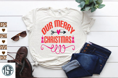 Our merry Christmas SVG thesvgfactory 