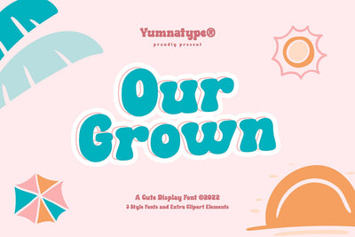 Ourgrown Font yumnatype 
