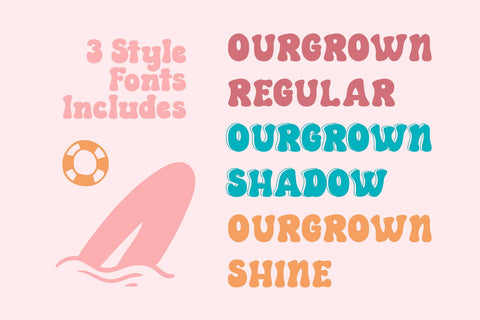 Ourgrown Font yumnatype 