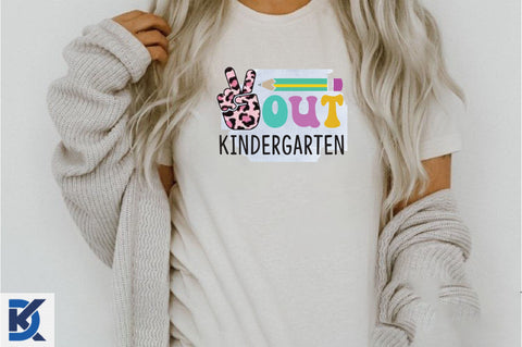 Out Kindergarten PNG, Back to School PNG Sublimation SVGista 