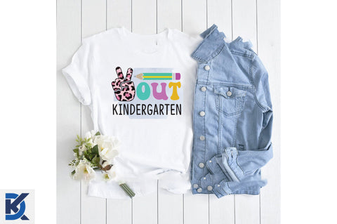 Out Kindergarten PNG, Back to School PNG Sublimation SVGista 