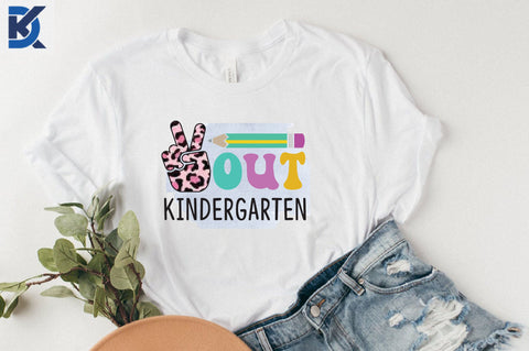 Out Kindergarten PNG, Back to School PNG Sublimation SVGista 