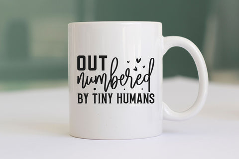 Out numbered by tiny humans SVG SVG Regulrcrative 