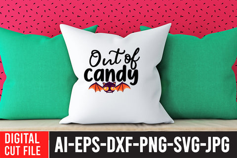 Out Of Candy SVG Design SVG BlackCatsMedia 