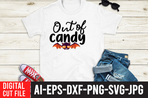 Out Of Candy SVG Design SVG BlackCatsMedia 