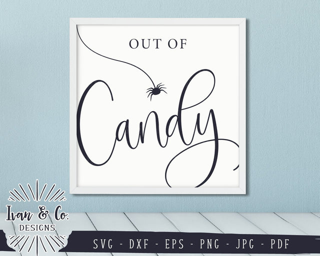 Out of Candy SVG Files | Trick or Treat | Halloween SVG (843168330) SVG Ivan & Co. Designs 