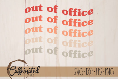 Out of Office SVG SVG Caffeinated SVGs 