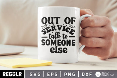 Out of service talk to someone else SVG SVG Regulrcrative 