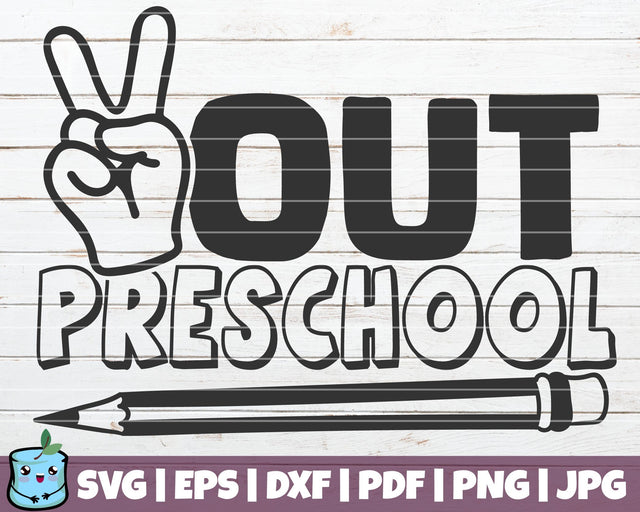 Out Preschool SVG MintyMarshmallows 