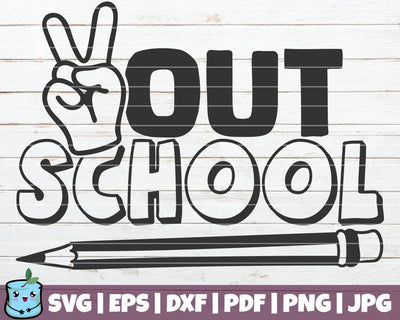 Out School SVG MintyMarshmallows 