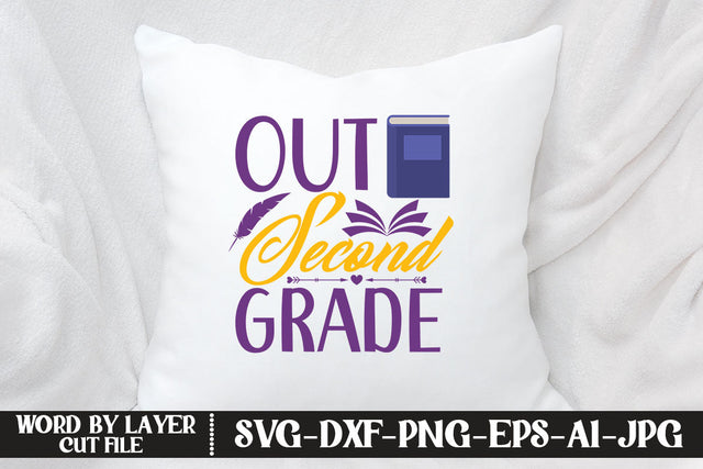 Out Second Grade SVG DESIGN SVG MStudio 