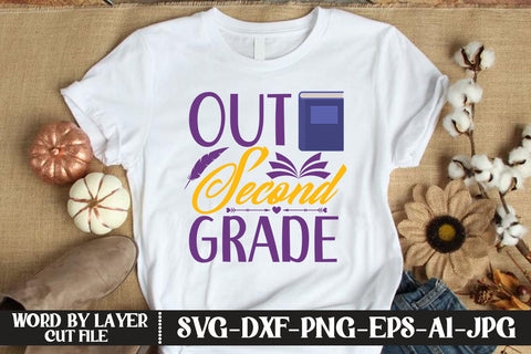 Out Second Grade SVG DESIGN SVG MStudio 